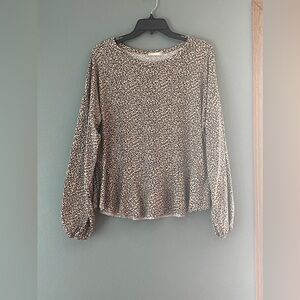 Altard state animal print top